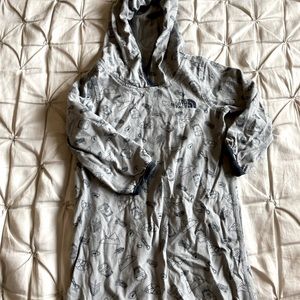 Boys the north face onesie clothing store be piece suit